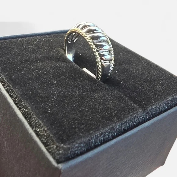 New Annika Witt Sterling Silver Ring Size 8 - Picture 6 of 6